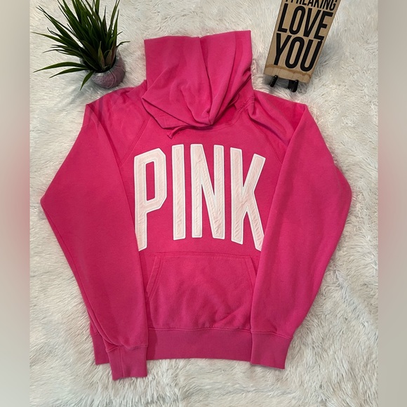 PINK Victoria's Secret Pullover Hooded Sweatshirt - Picture 2 of 5